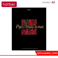 Тетрадь предметная 48л А5ф С интерактивн.справочн.инф. ЛИНИЯ-Салют предметов- РУССКИЙ ЯЗЫК