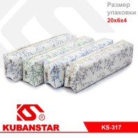Пенал на молнии 4 цв.