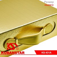 Подарочная коробка в разобранном виде 33*25*12 см.