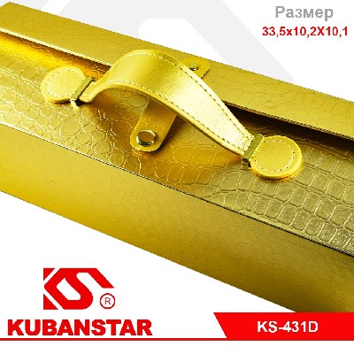 Подарочная коробка в разобранном виде 33.5*10.2*10.1 см.