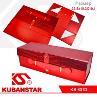 Подарочная коробка в разобранном виде 33.5*10.2*10.1 см.