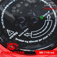 Ежедневник с ручкой и термосом в подарочной коробке красный