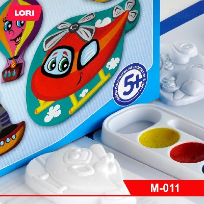 Набор для отливки барельефов. Магниты "Транспорт"