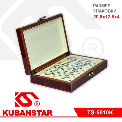 Игра "ДОМИНО" в коробке под дерево, 3 цвета